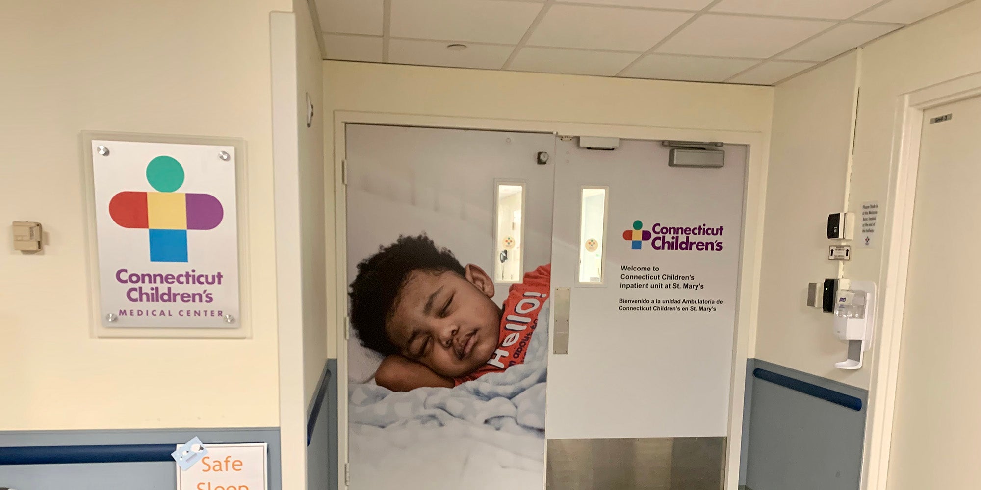 Children's center entrance