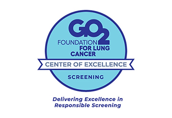 Screening Center of Excellence, GO2 Foundation for Lung Cancer