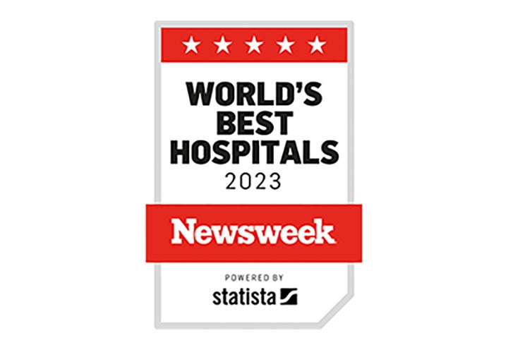 2023 Newsweek World's Best Hospital and Infection Prevention