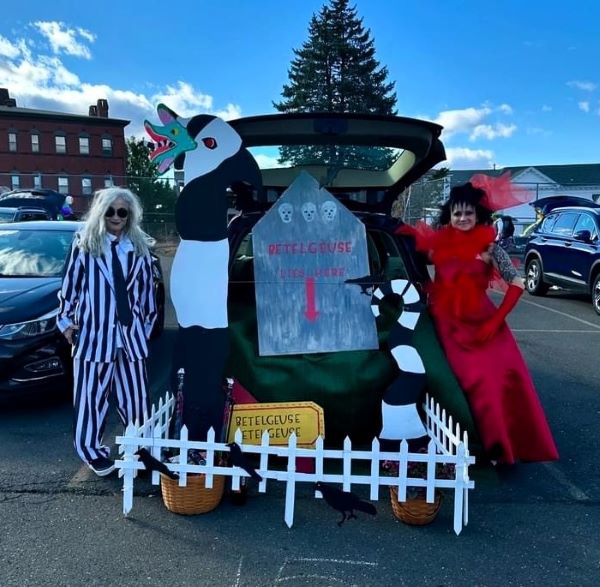 Betelgeuse voted Favorite Trunk! Annie Beierle (RN) and Lindsey Massimo (PCA) from SMH PACU