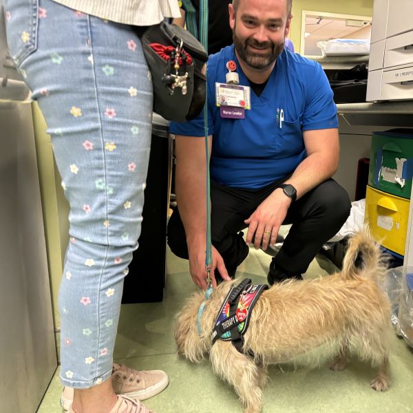 ED nurse Brenden meets Barry.