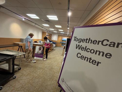 Waterbury Welcome Center Setup