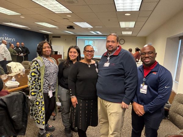 Saint Mary's Colleagues at MLK Symposium Watch Party