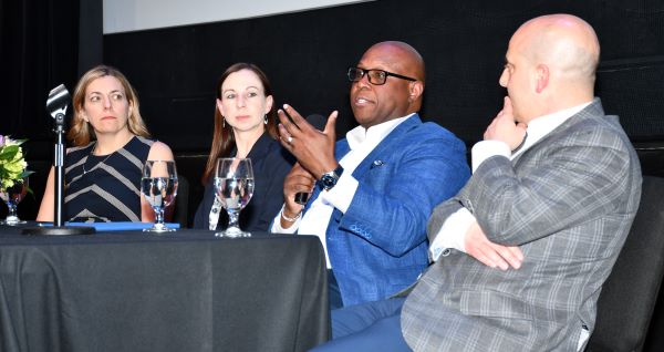 Panel at Advancing Cancer Care event.