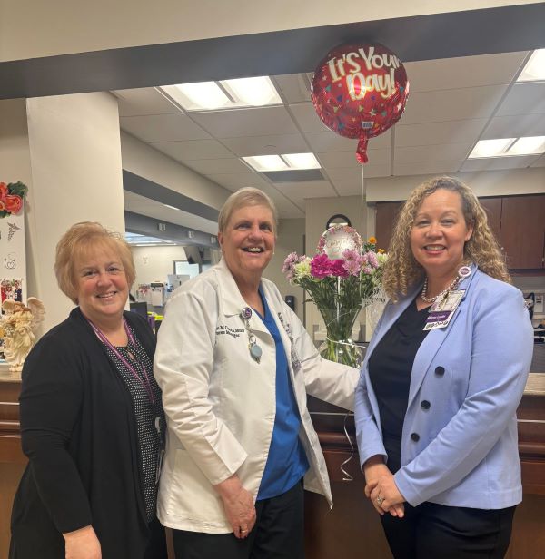 Colleague celebrates 50 years at Saint Mary's Hospital