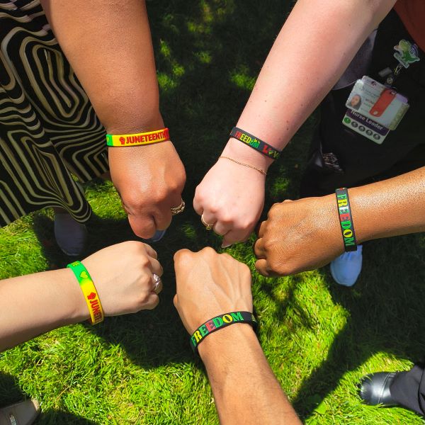 Saint Mary's Hospital colleagues celebrate Juneteenth