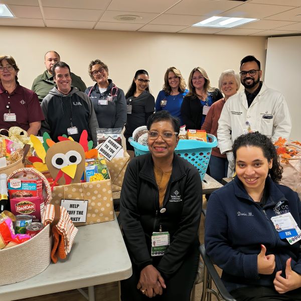 Saint Mary’s Colleagues Share the Spirit of Thanksgiving.