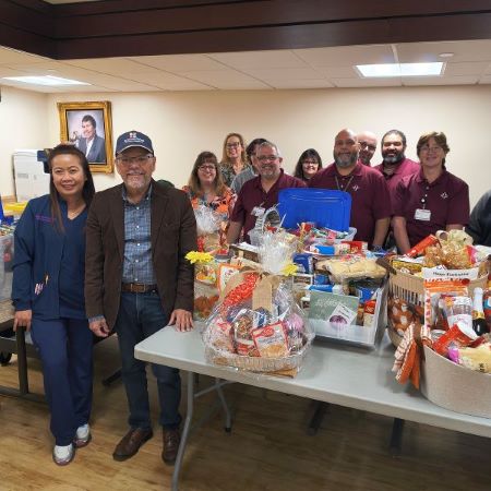 Saint Mary’s Colleagues Share the Spirit of Thanksgiving.