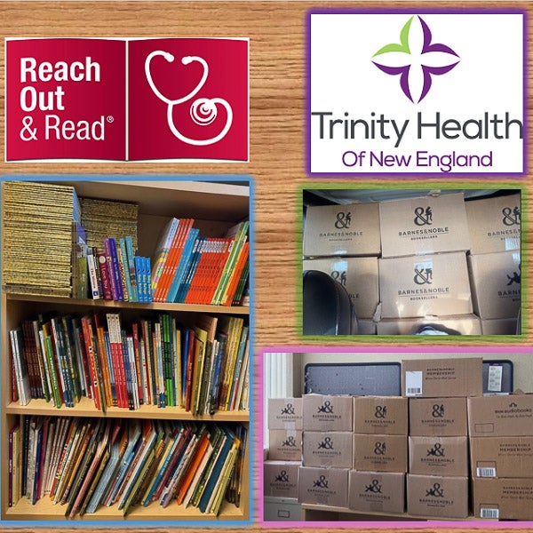 Book donation for pediatric patients 