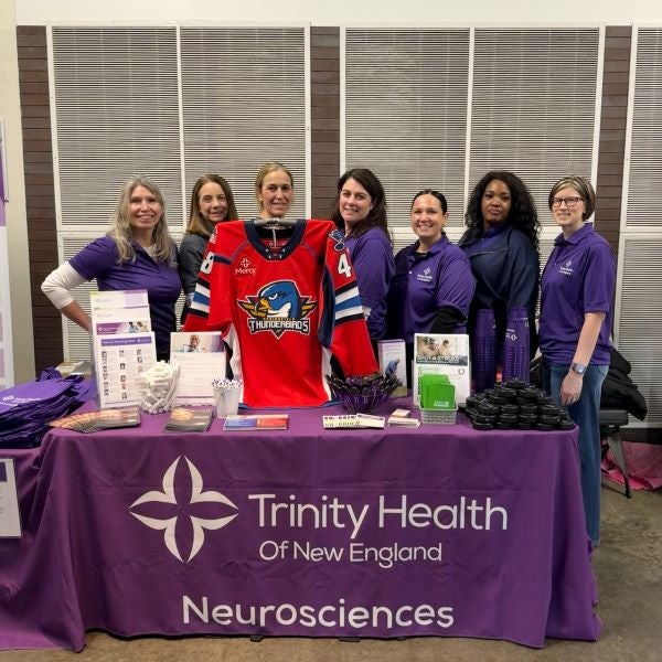 Stroke Night at Springfield Thunderbirds game 