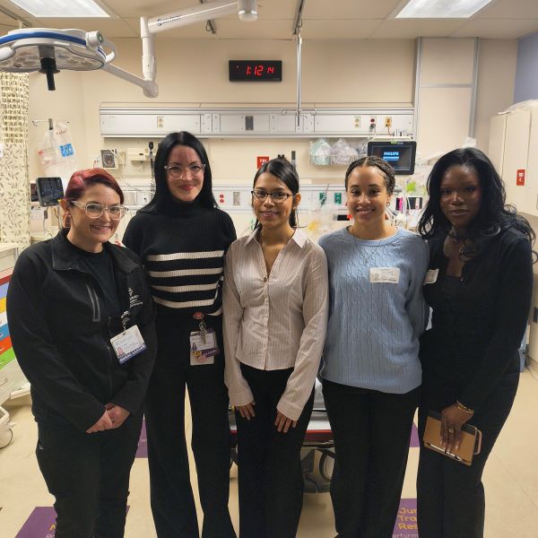 Scholars shadow in the Emergency Department