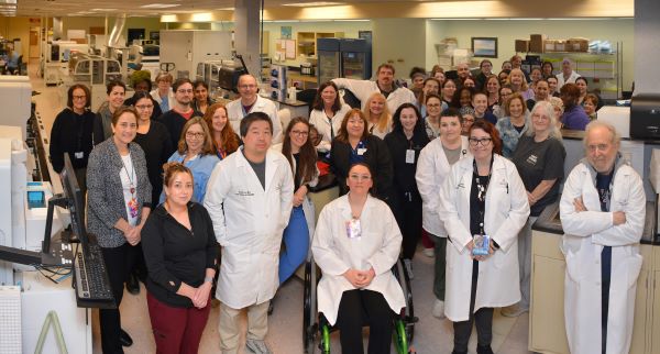 Mercy Medical Center Lab team