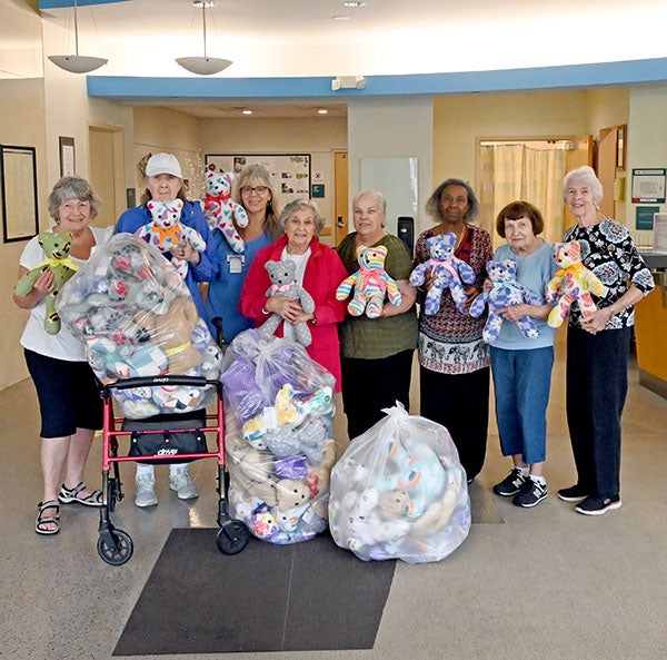 Cancer Center Teddy Bear Donation