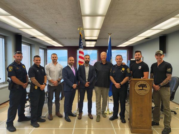 Naugatuck PD Swearing In Ceremony