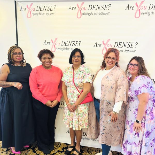 Dept. of Breast Surgery team attend "Are You Dense" Brunch