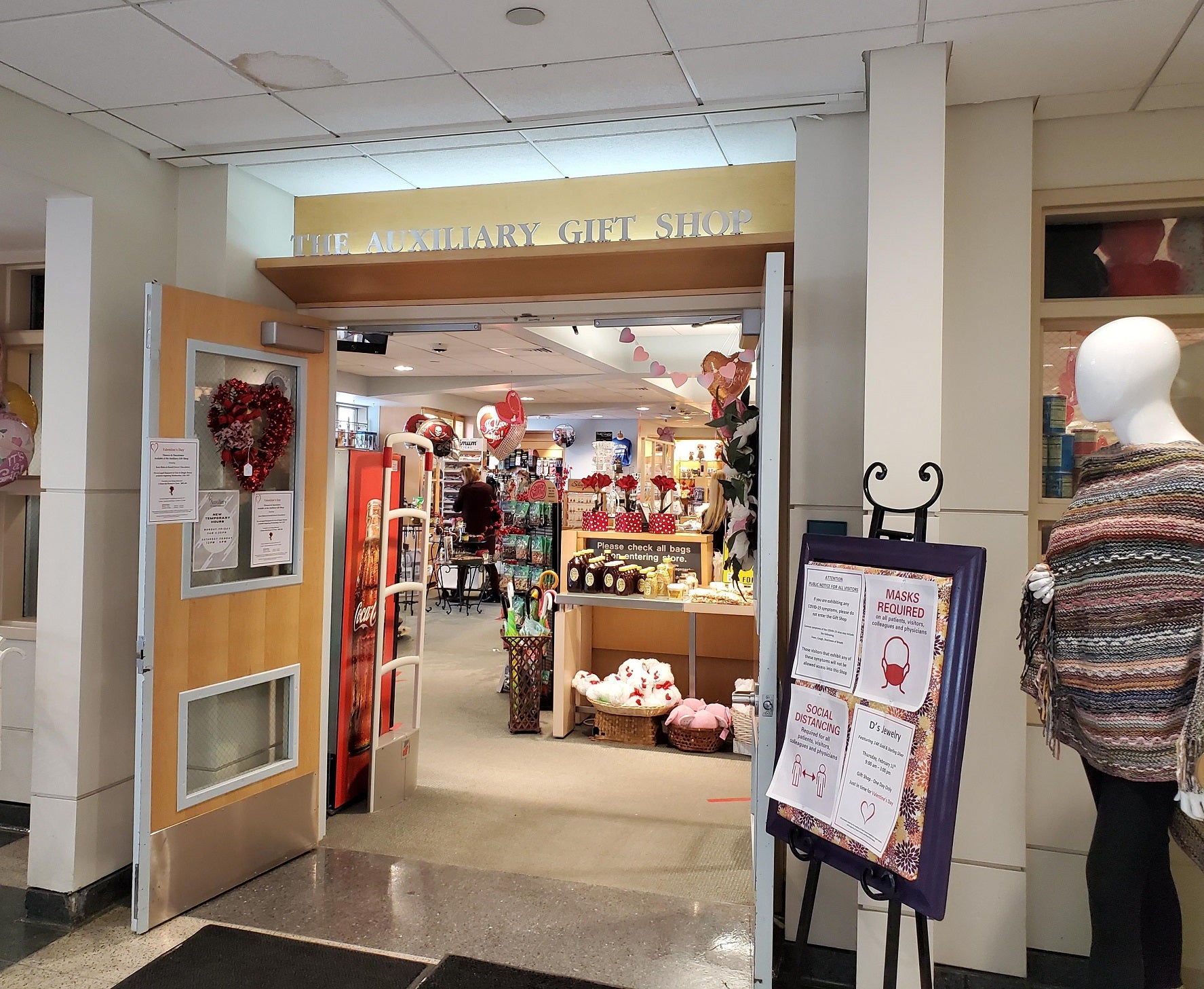 The Auxiliary Gift Shop and Blossoms Flower Shop at Saint Francis Hospital