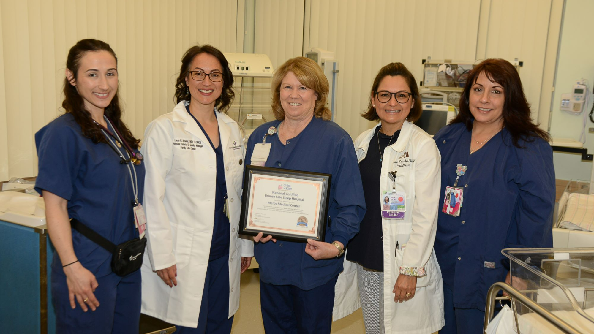 Mercy Achieves National Safe Sleep Certification