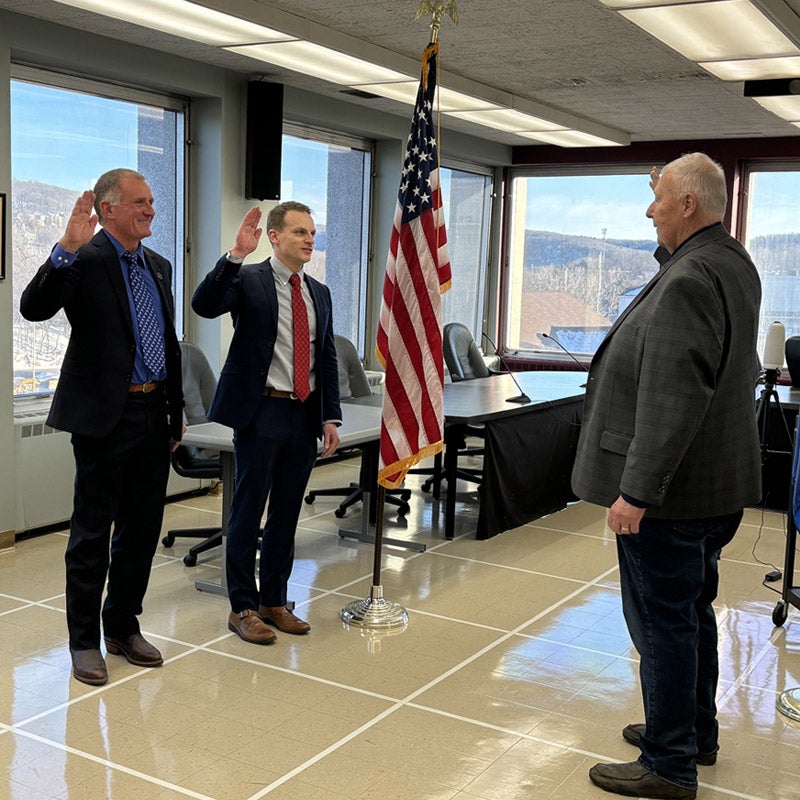 Saint Mary’s Emergency Department Doctors Sworn In as Tactical Police Physicians