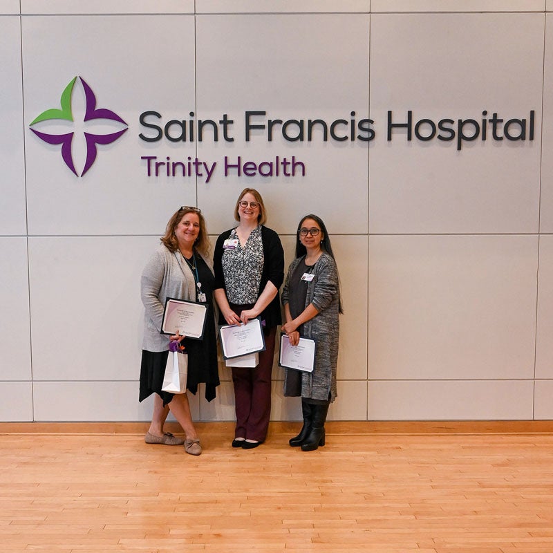 Saint Francis Nurses Presented with Awards at Annual Nurses Week Ceremony
