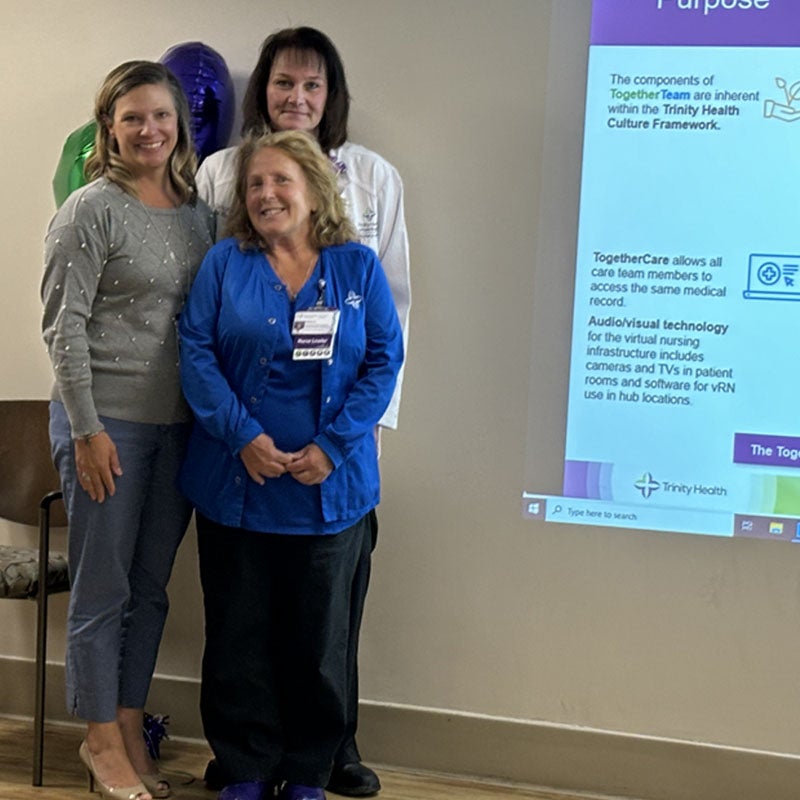 Saint Mary’s Nurses Present for Nursing Summit