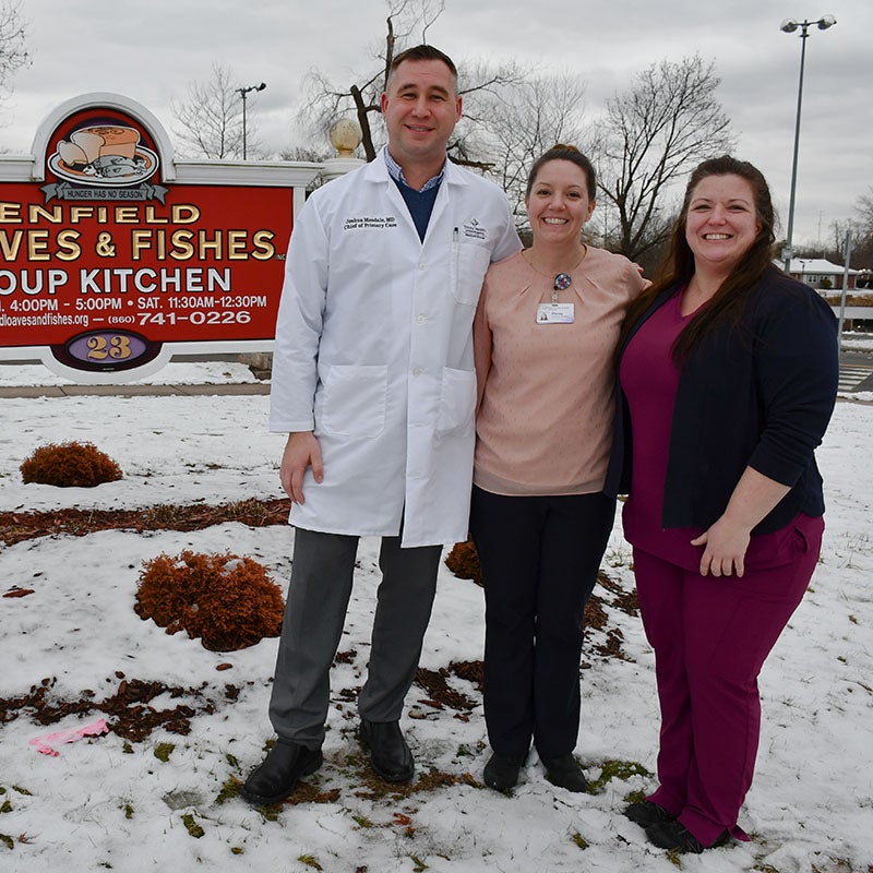 Medical Group Provides Vaccination Clinic in Enfield