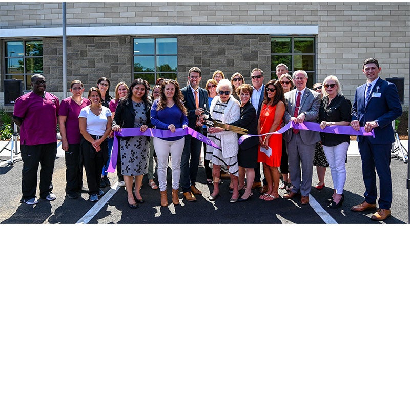 Johnson Marks Reopening of Cancer Center