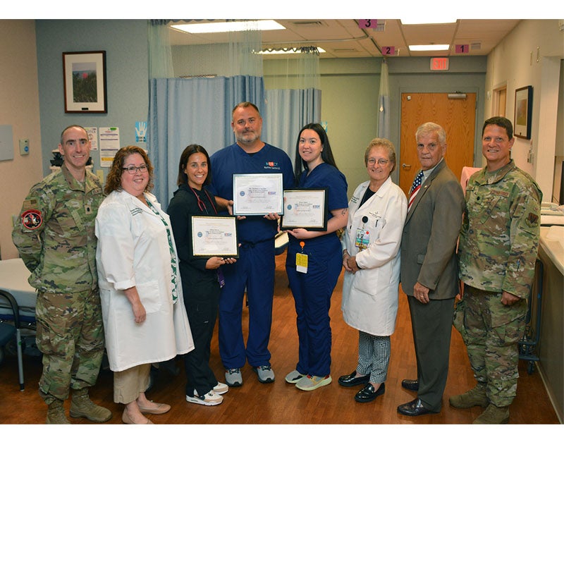 Mercy ED Providers Recognized for Barnes Air Show Assistance