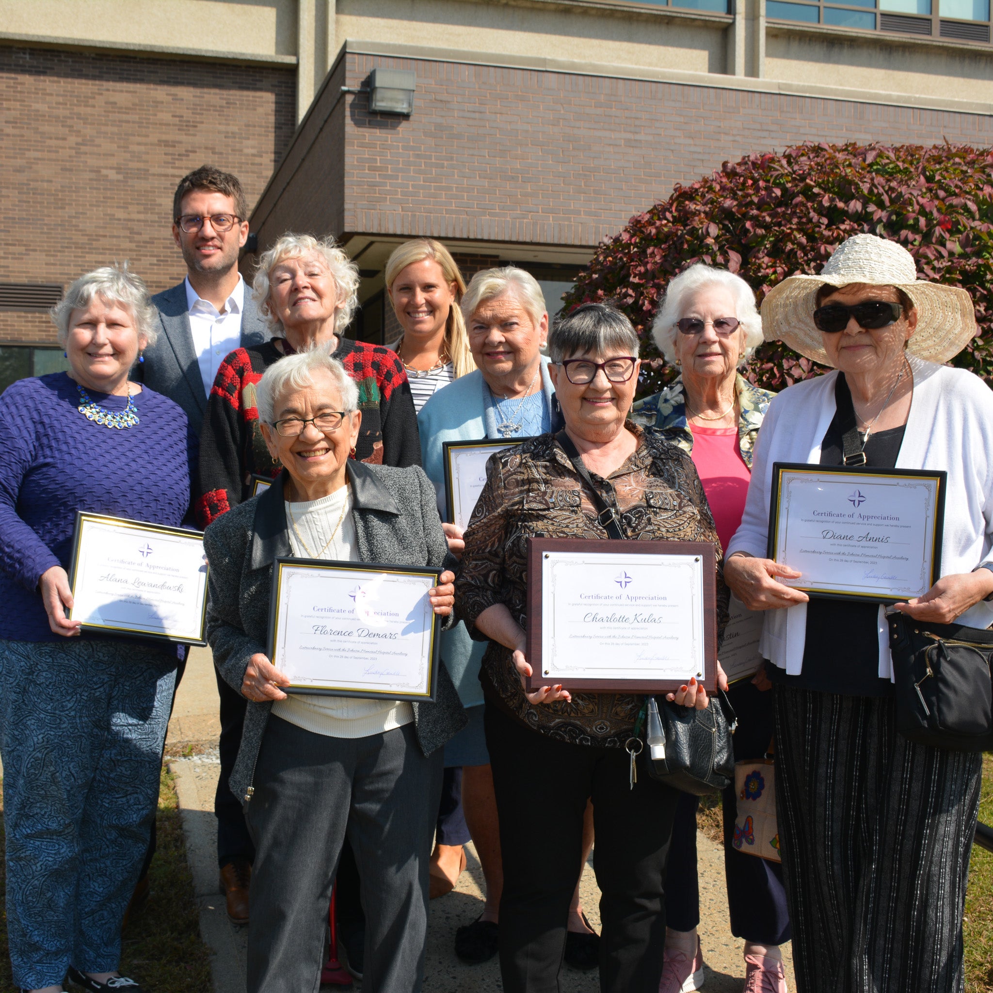 Johnson Celebrates Auxiliary for 110 Years of Service