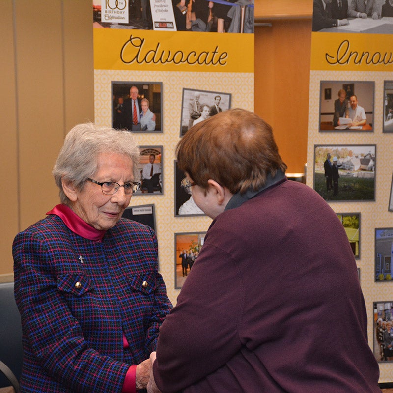 Mercy Celebrates Sister Mary Caritas on Her 100th Birthday