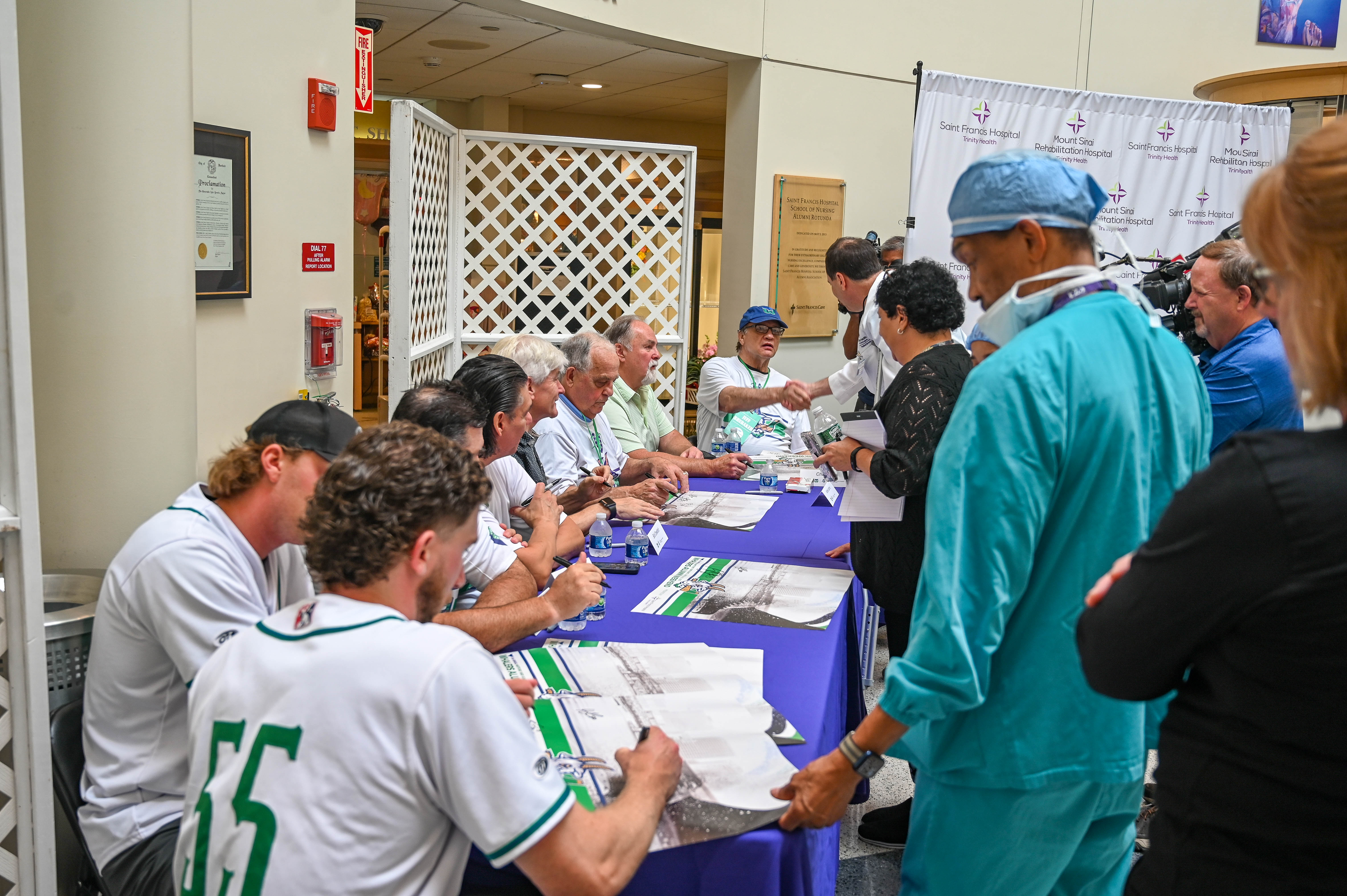 Saint Francis Welcomes Hartford Whalers Alumni