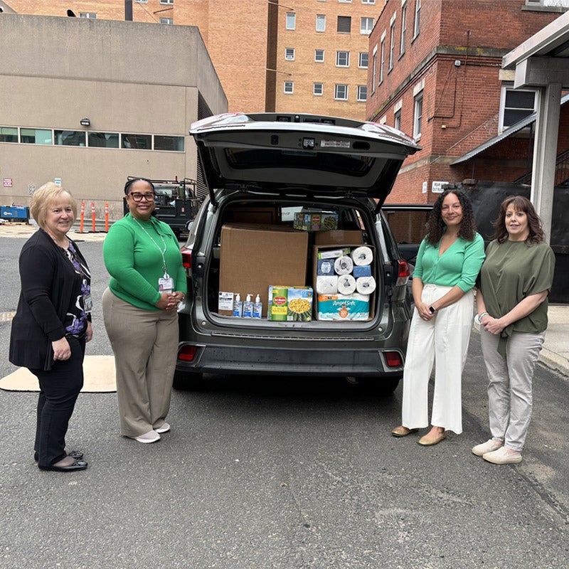 Saint Mary’s Sponsors Food Drive For Seniors