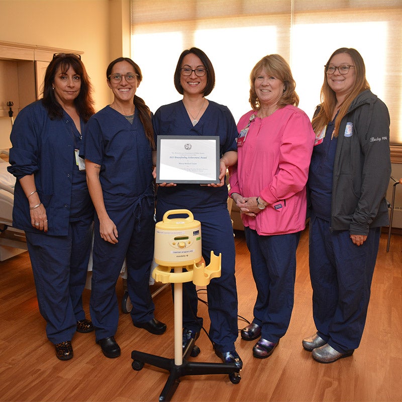 Mercy’s Family Life Center Receives Breastfeeding Achievement Award