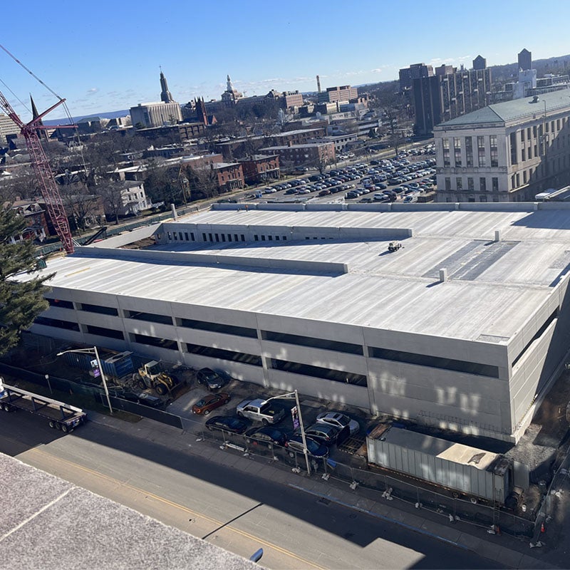 Construction Update for the Frank Capasso & Sons Visitor Parking Garage