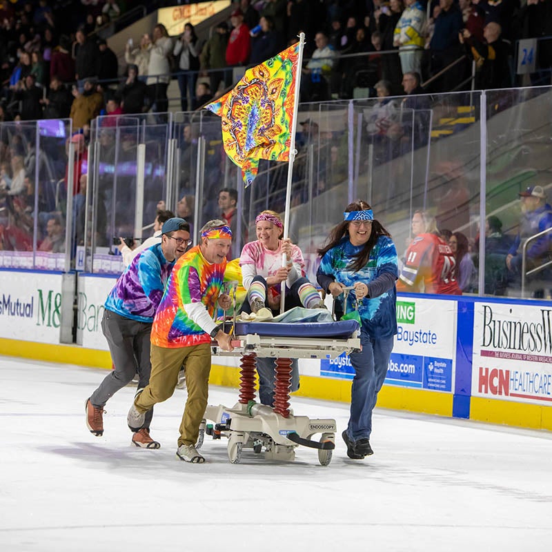Mercy Colleagues Participate in Thunderbirds Cancer Fundraiser