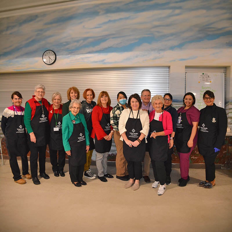 Your Stories: Mercy’s Healthcare for the Homeless Team Serves Holiday Meal