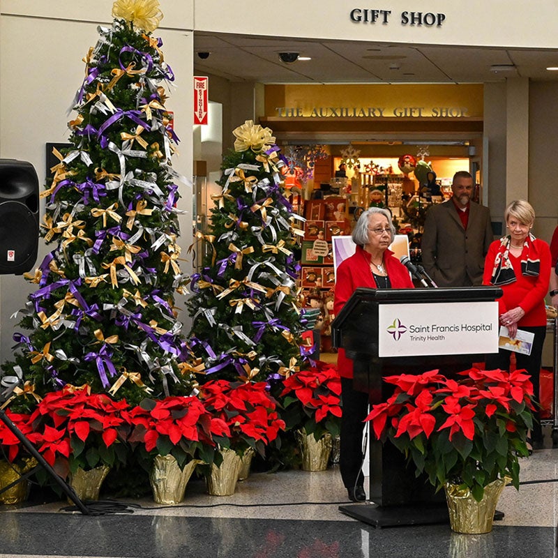 Saint Francis Holds Annual Ceremonial Tree Lighting and Carol Sing