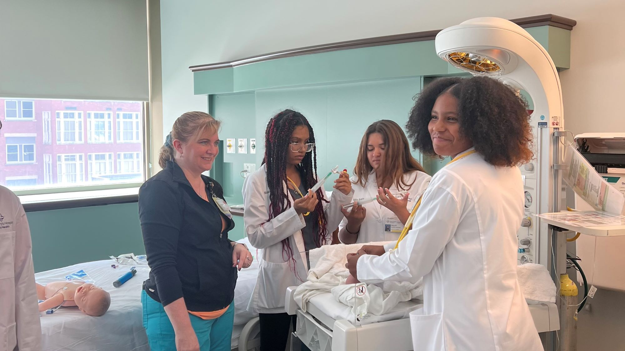 Student Shadowing Program Back at Saint Mary’s Hospital 