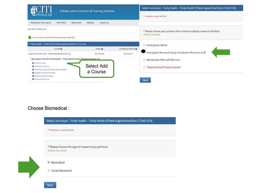 CITI Training Guide Pt. 2