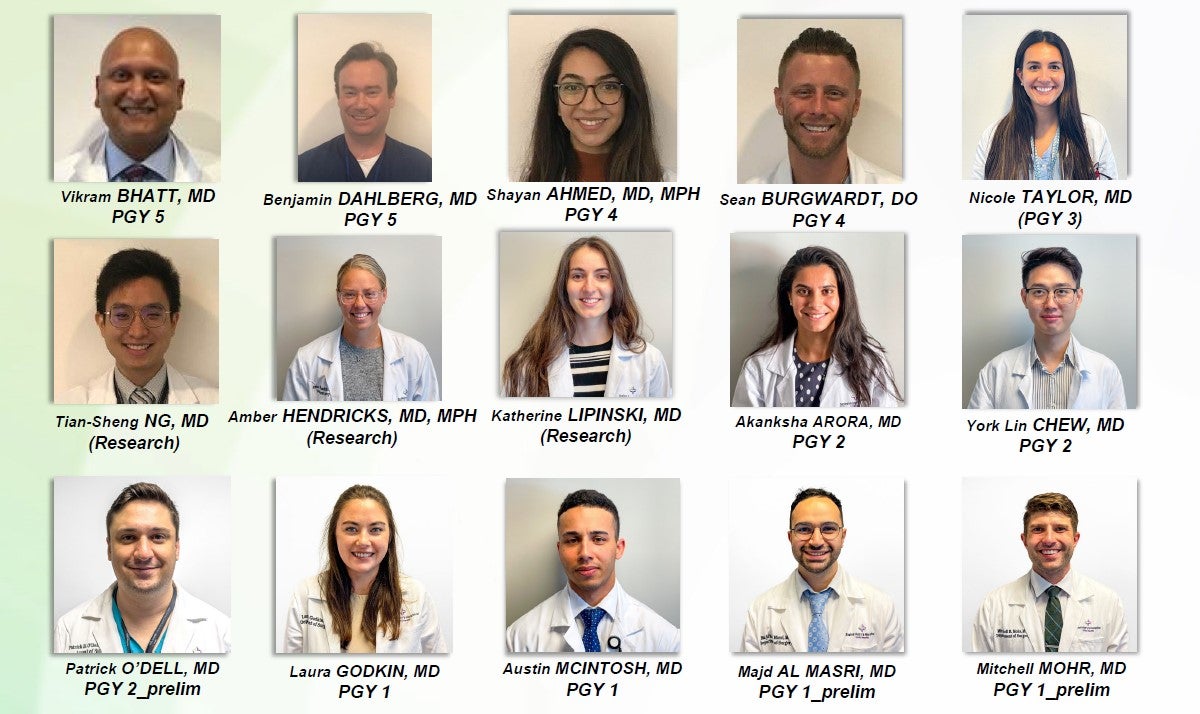 25-26 General Surgery Residents